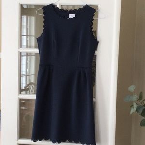 Katherine Barclay scuba dress